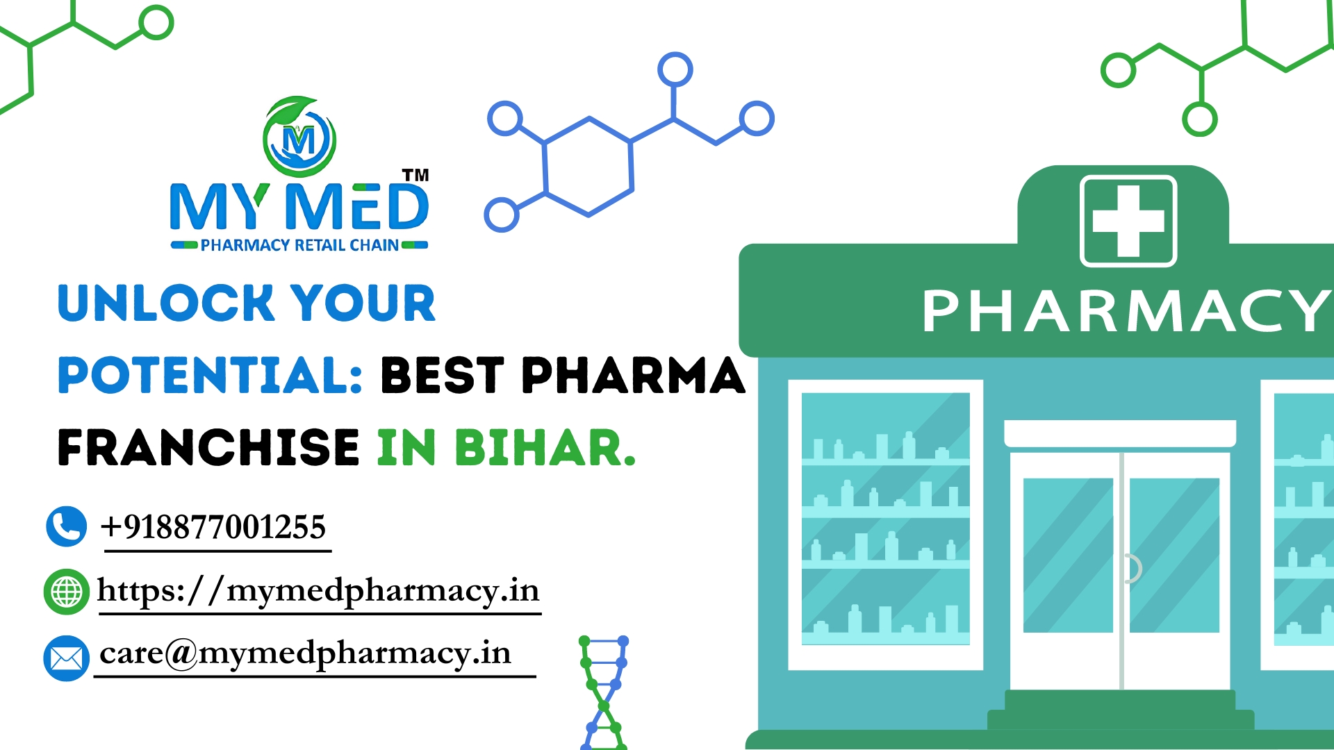 MyMed Pharmacy Unlock Your Potential: Best Pharma Franchise in Bihar