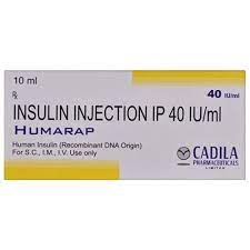 Insulin 40IU/ml Injection